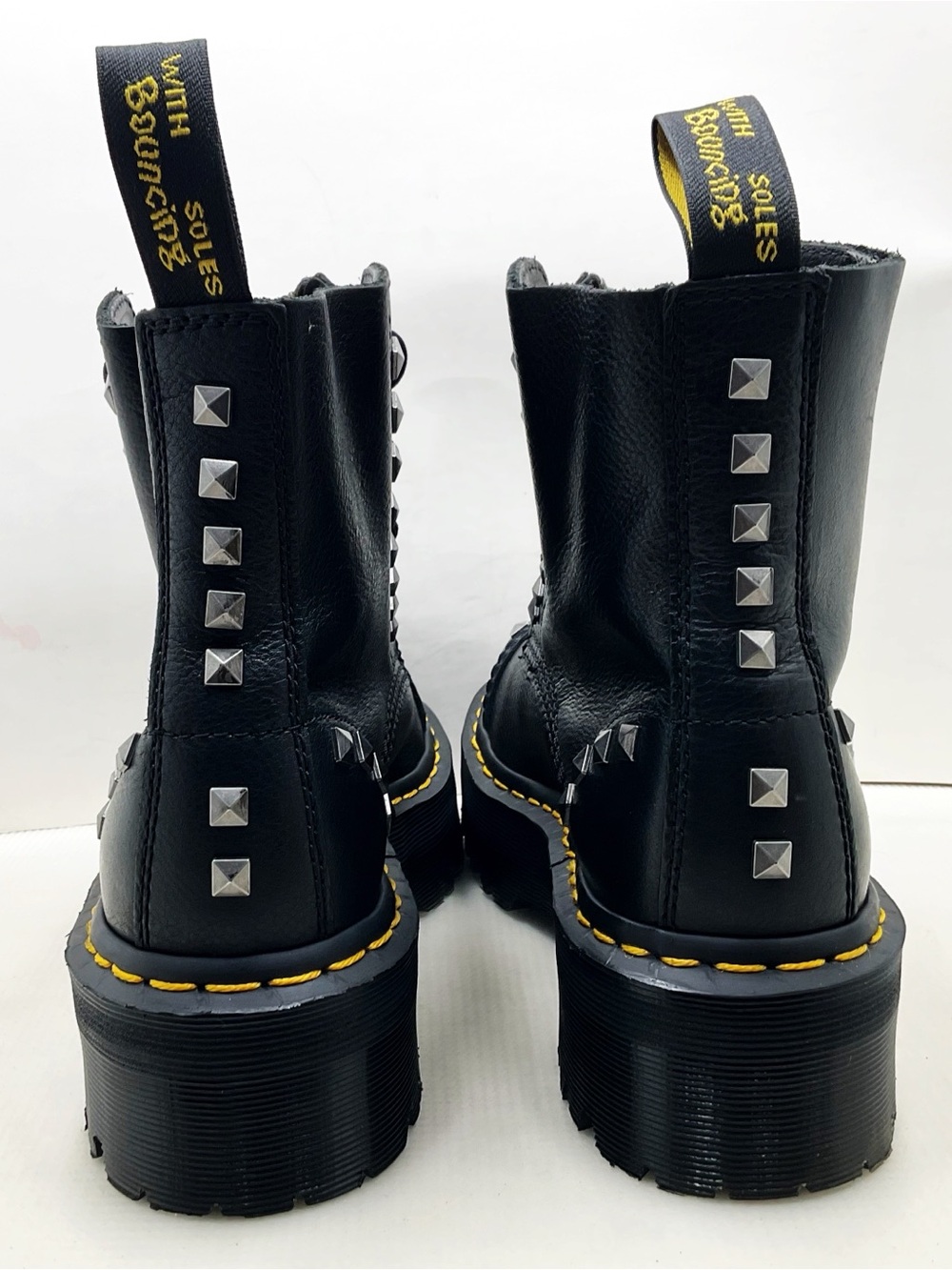 {Dr. Martens} Sinclair Studded Zip Combat Boots - Picture 11 of 16